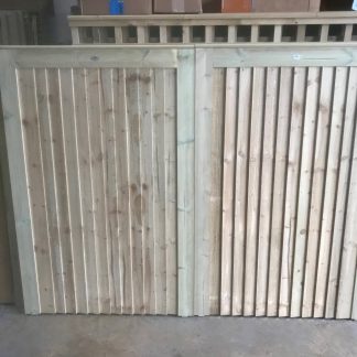 The Tring (Pair of Closeboard Gates 1.8m High)