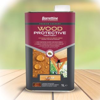 Barrettine Wood Protective Treatment Clear 1 Litre